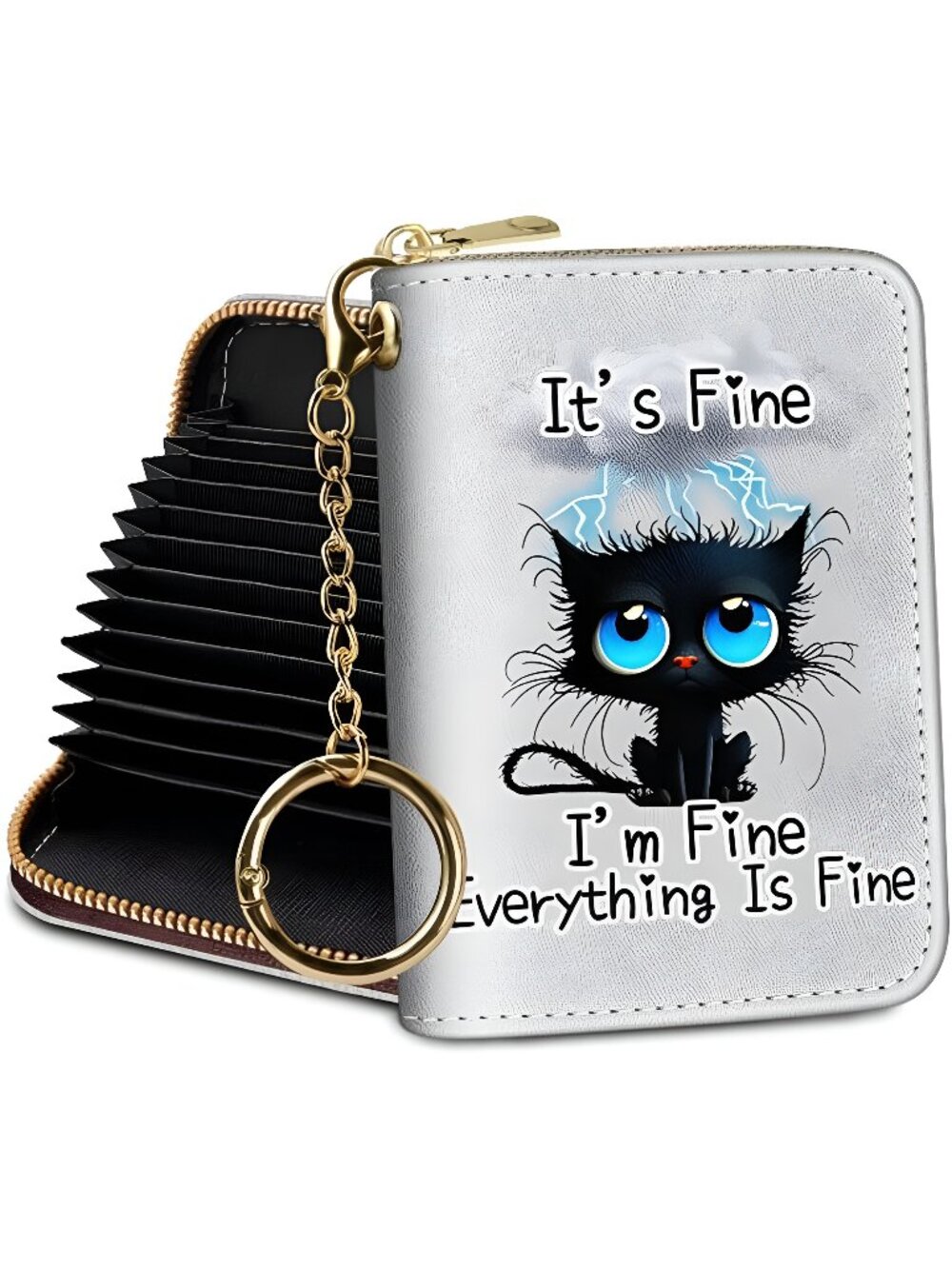 Credit Card Holder RFID Wallet, Small Card Holder Wallet for Women with